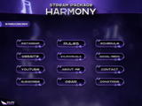 Harmony Panels and icons for Twitch and Kick
