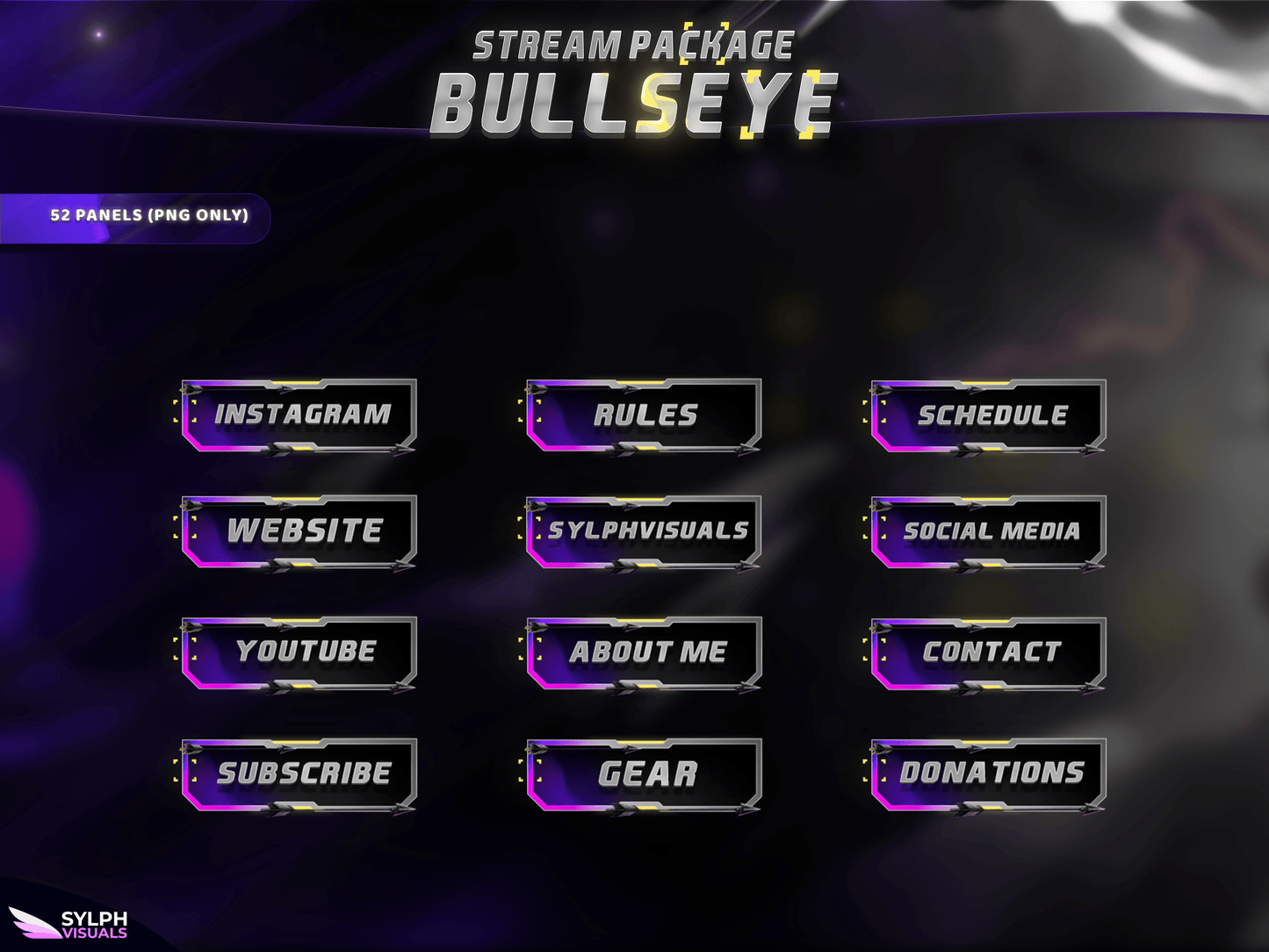 Bullseye Stream Panels