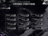 Dark Abyss Panels and icons for Twitch and Kick