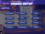 Kawaii Setup Animated Alerts for Twitch, Facebook, Youtube, Kick and Trovo