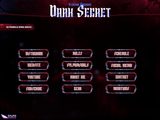 Dark Secret Panels and icons for Twitch and Kick