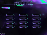 Purple Flux Panels and icons for Twitch and Kick