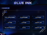Blue Ink Stream Overlay Package