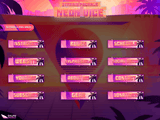 Neon Vice Panels and icons for Twitch and Kick