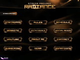 Radiance Panels and icons for Twitch and Kick