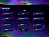 Pride Soul Panels and icons for Twitch and Kick