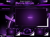 Purple Morph Stream Overlay Package