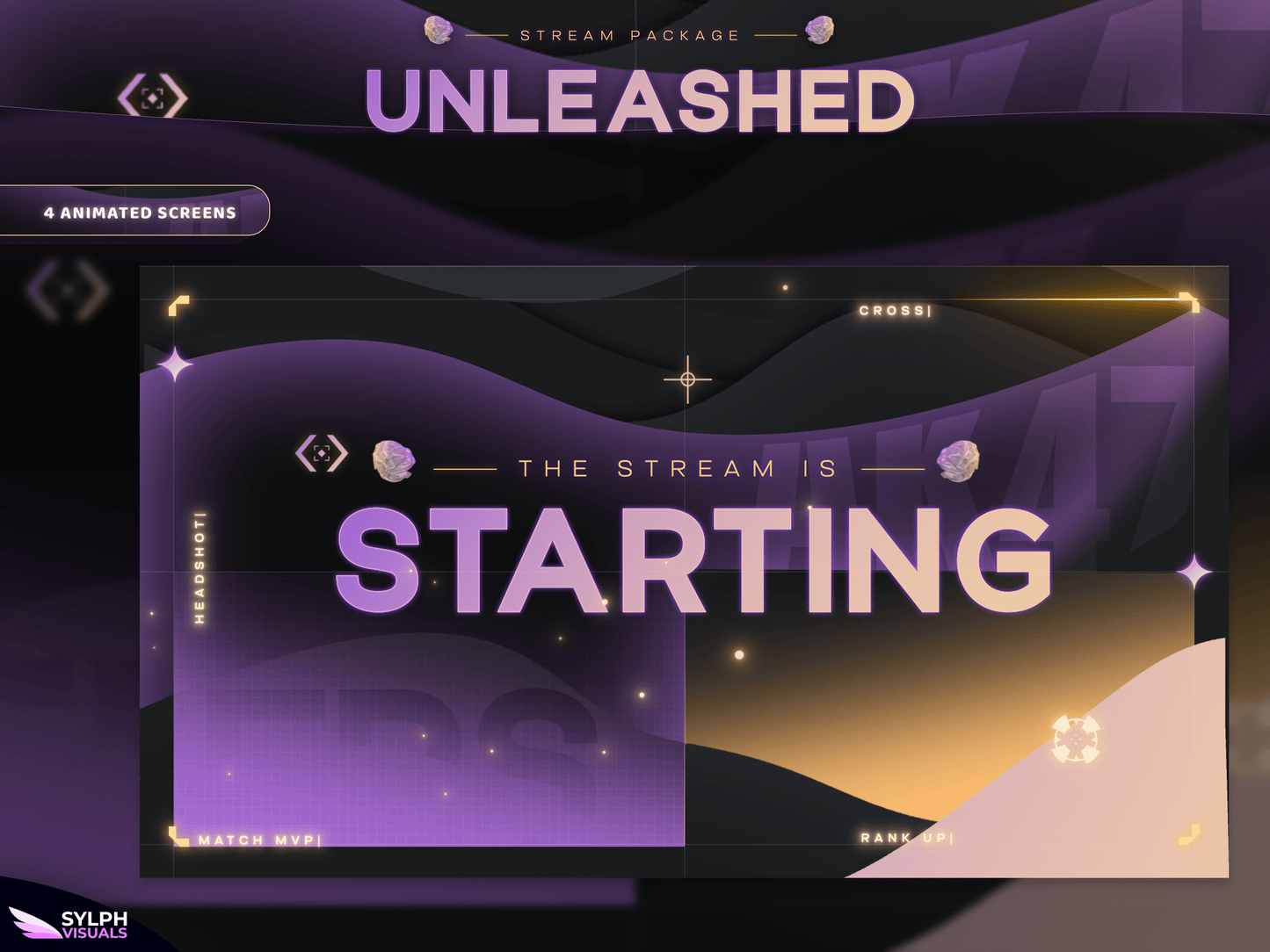 Unleashed Animated Twitch Screens