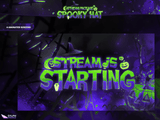 Spooky Hat Animated Twitch Screens