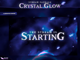 Crystal Glow Stream Overlay Package
