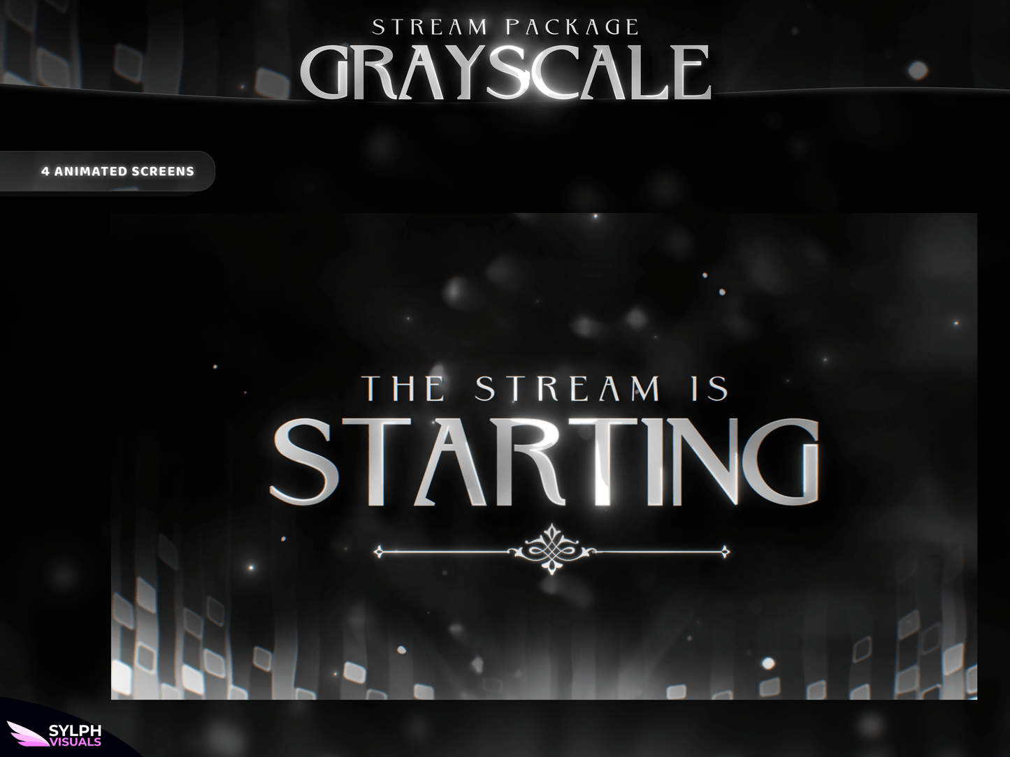 Grayscale Stream Overlay Package