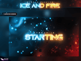 Fire and Ice Twitch Screens