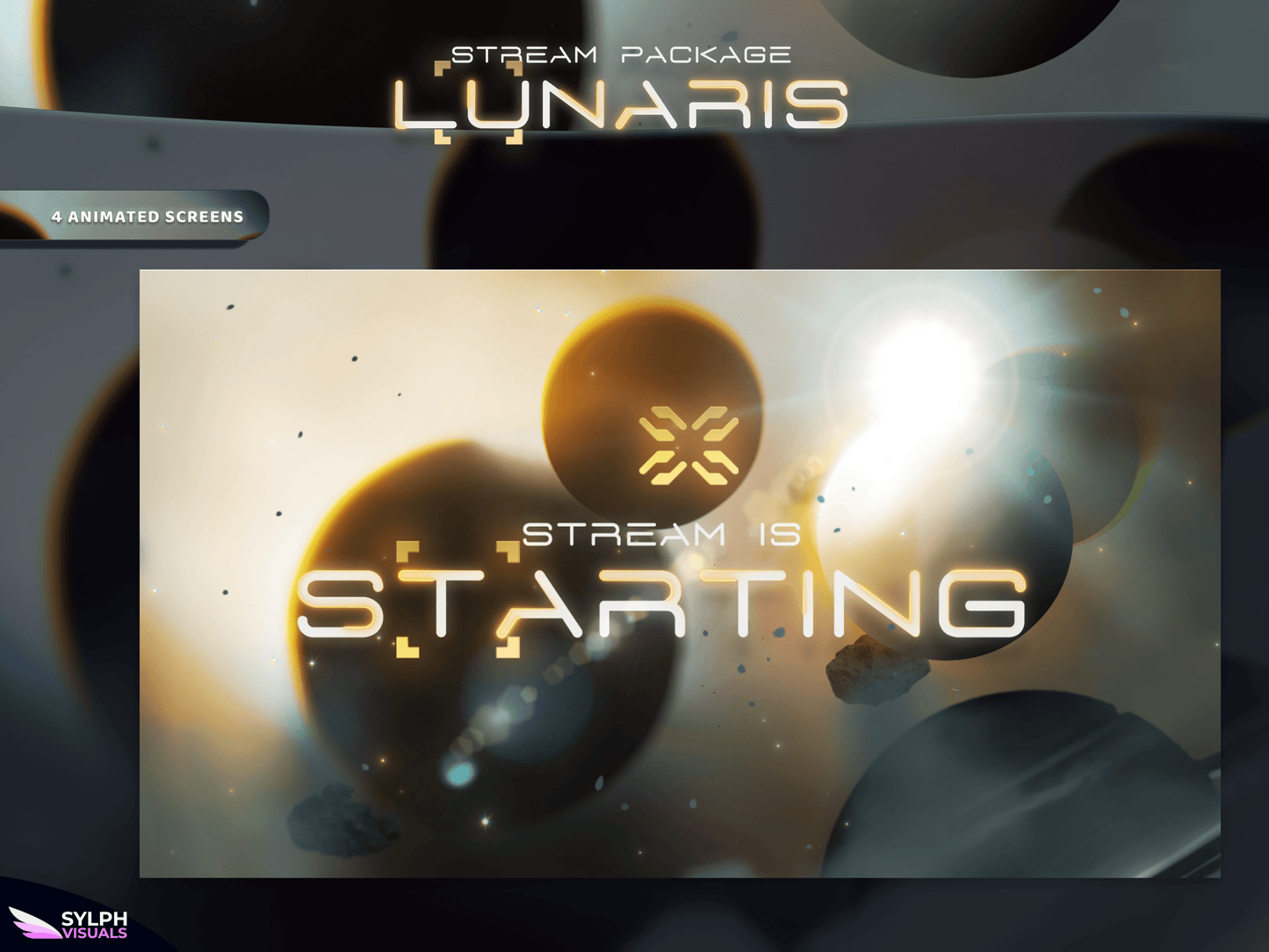 Lunaris Animated Alerts for Twitch, Facebook, Youtube, Kick and Trovo