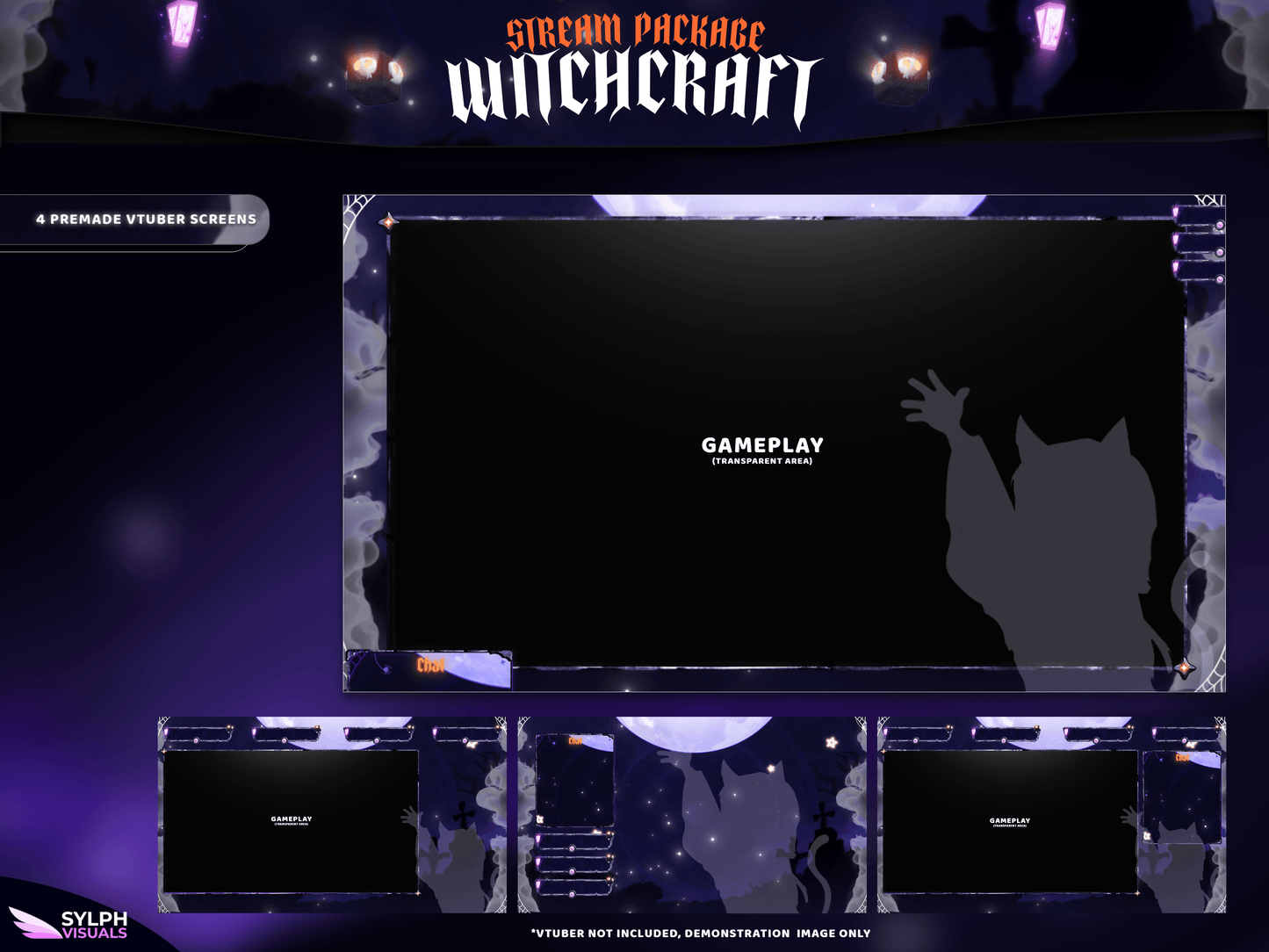 WitchCraft Stream Overlay Package