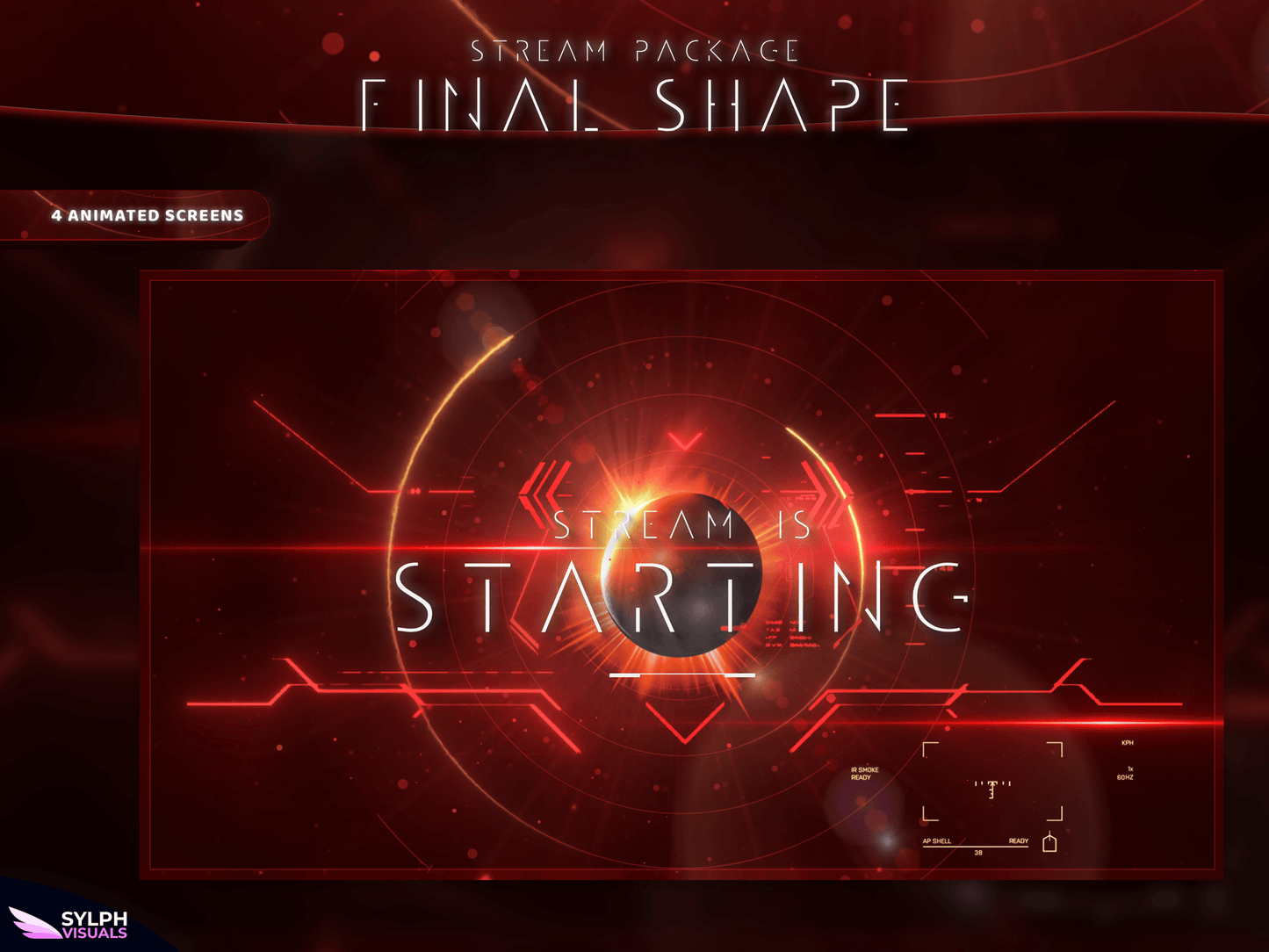 Final Shape Crown Twitch Screens