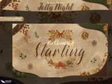 Jolly Night Animated Twitch Screens