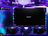 Purple Domain Stream Overlay Package