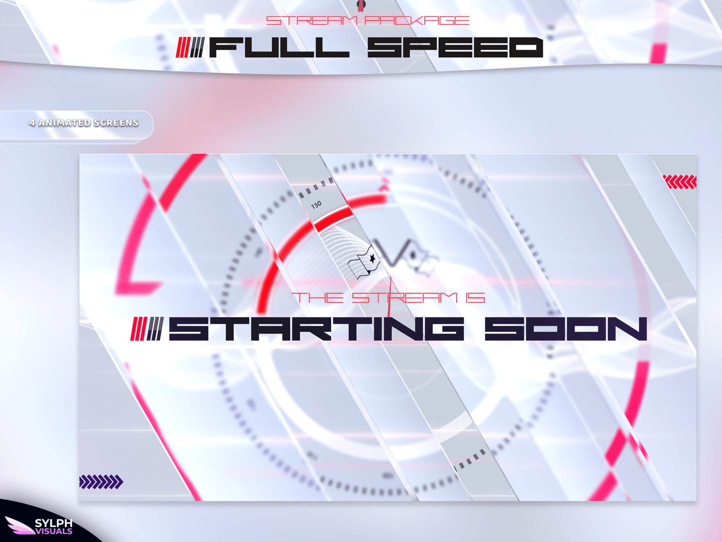Full Speed Animated Twitch Screens