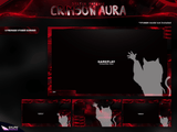 Crimson Aura Stream Overlay Package