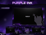 Purple Ink Stream Overlay Package