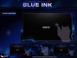 Blue Ink Stream Overlay Package