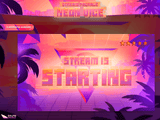 Neon Vice Animated Twitch Screens
