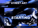 Street Art Animated Twitch Screens