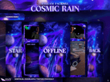 Cosmic Rain Vertical Overlays / TitkTok Friendly