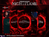 Nightflame Vertical Overlays / TitkTok Friendly