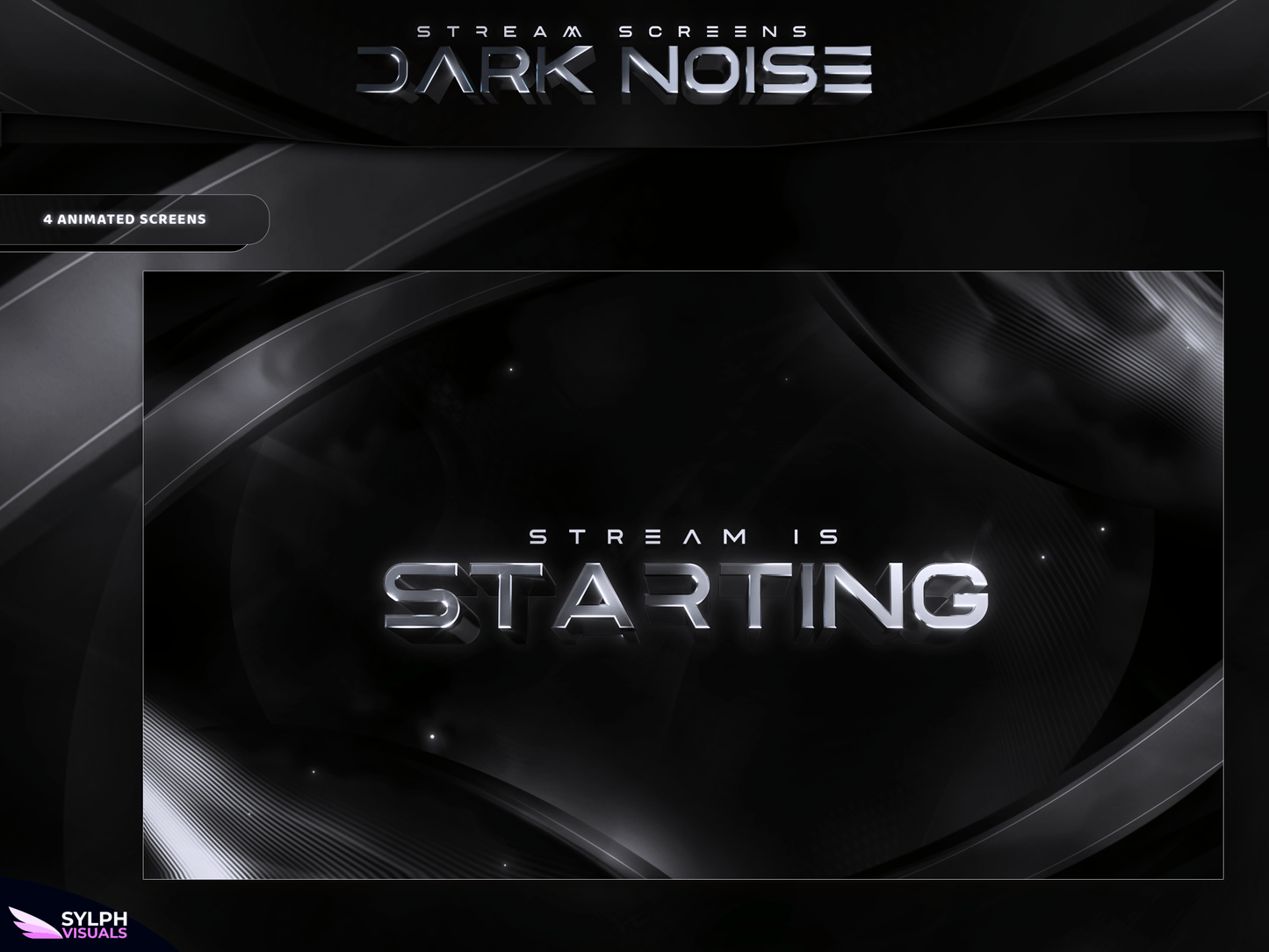 Dark Noise Stream Overlay Package