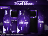 Pixel Moon Vertical Overlays / TitkTok Friendly