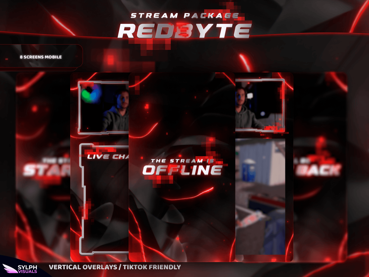 Redbyte Vertical Overlays / TitkTok Friendly