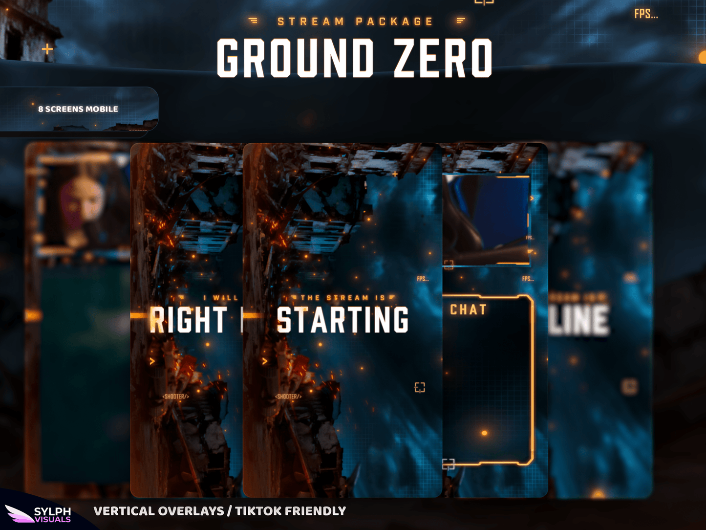 Ground Zero Vertical Overlays / TitkTok Friendly