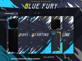 Blue Fury Vertical Overlays / TitkTok Friendly