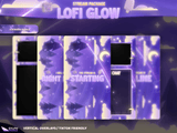 Lofi Glow Vertical Overlays / TitkTok Friendly