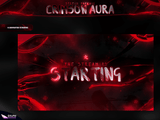 Crimson Aura Stream Overlay Package
