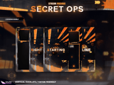 Secret Ops Vertical Overlays / TitkTok Friendly