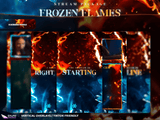 Frozen Flames Vertical Overlays / TitkTok Friendly