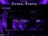 Astral Purple Vertical Overlays / TitkTok Friendly