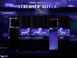 Streamer Glitch Vertical Overlays / TitkTok Friendly