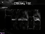Chrome Y2K Vertical Overlays / TitkTok Friendly