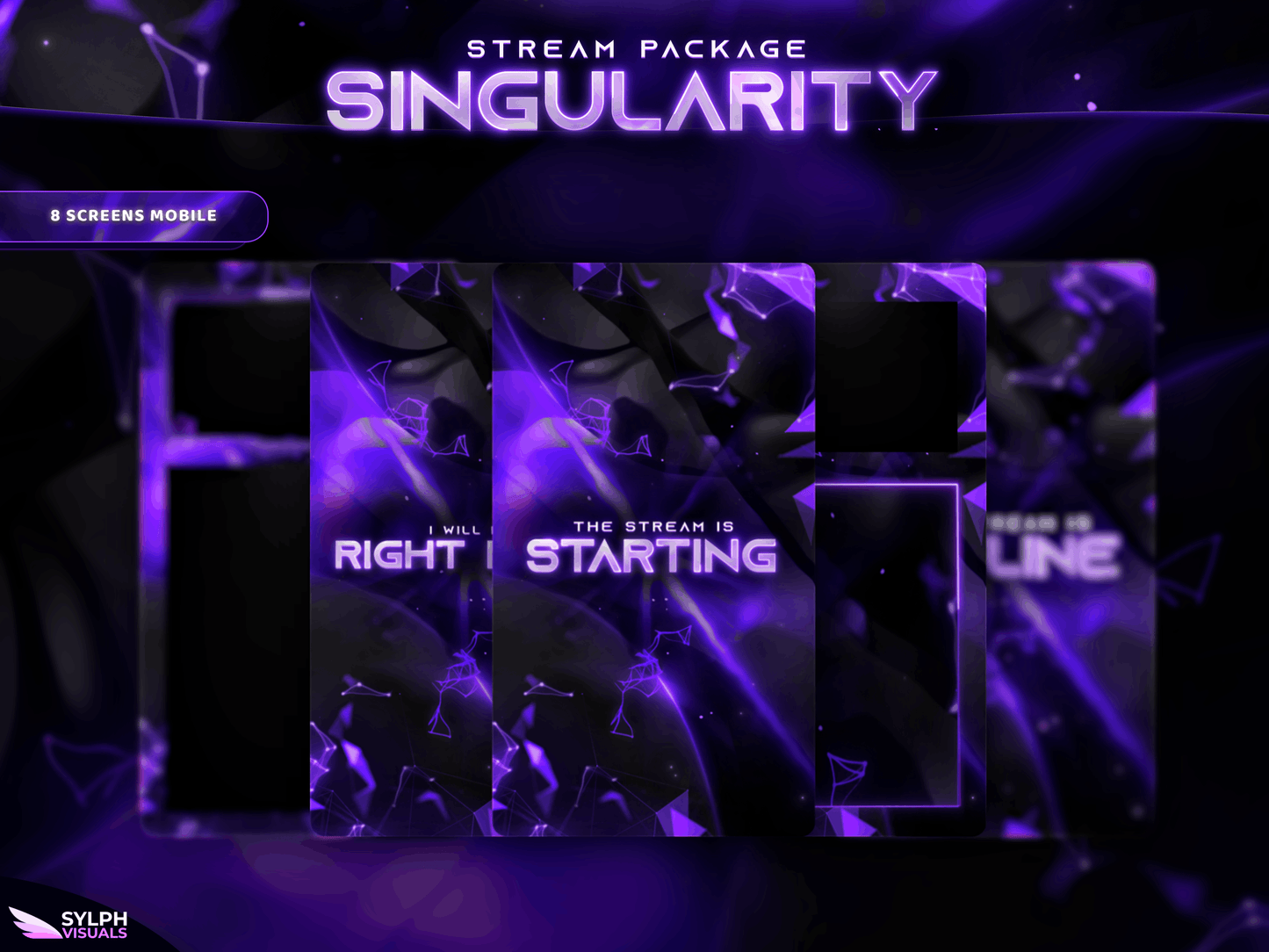 Singularity Vertical Overlays / TitkTok Friendly