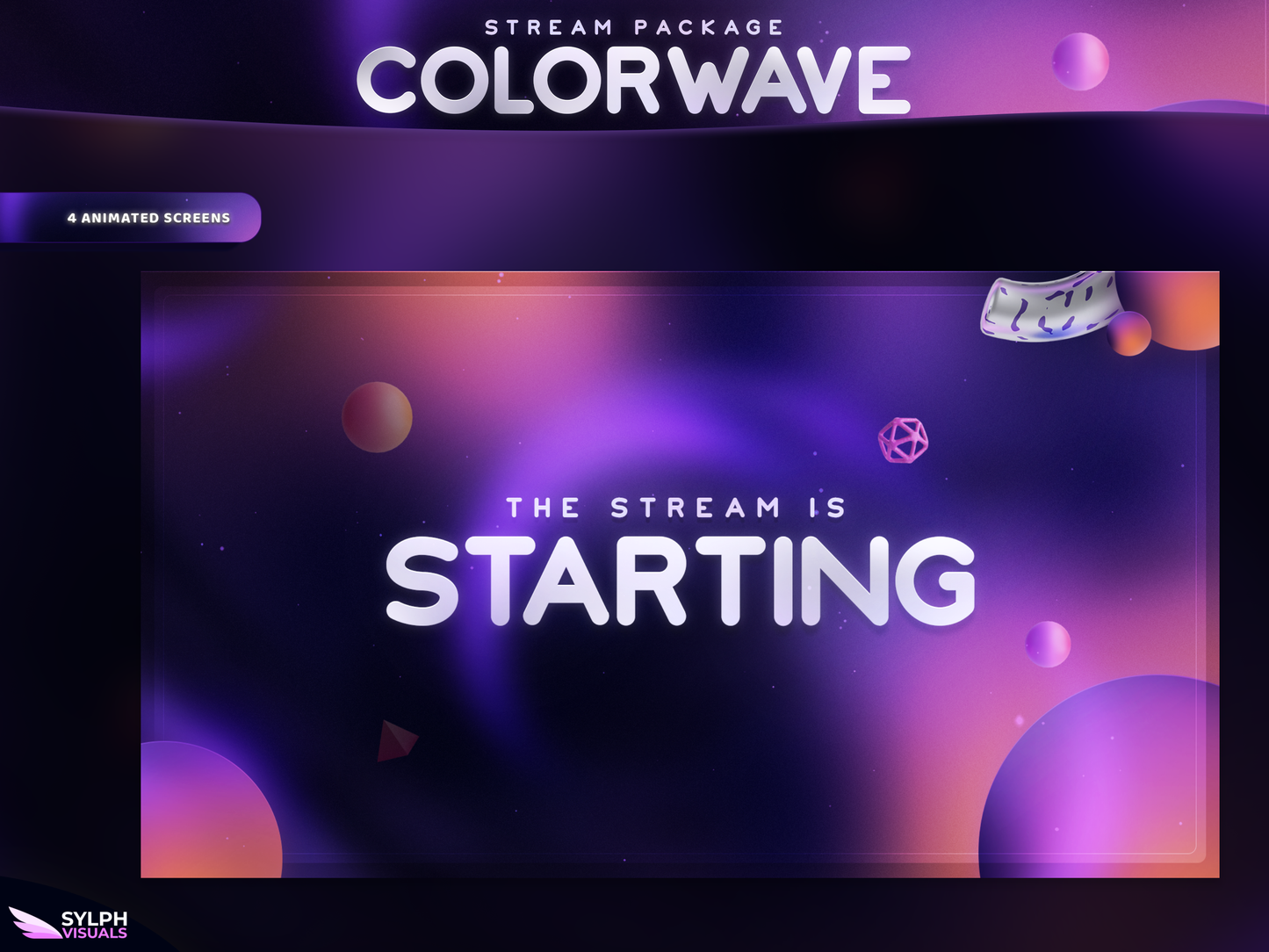 Colorwave Stream Overlay Package