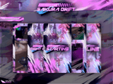 Sakura Drift Vertical Overlays / TitkTok Friendly