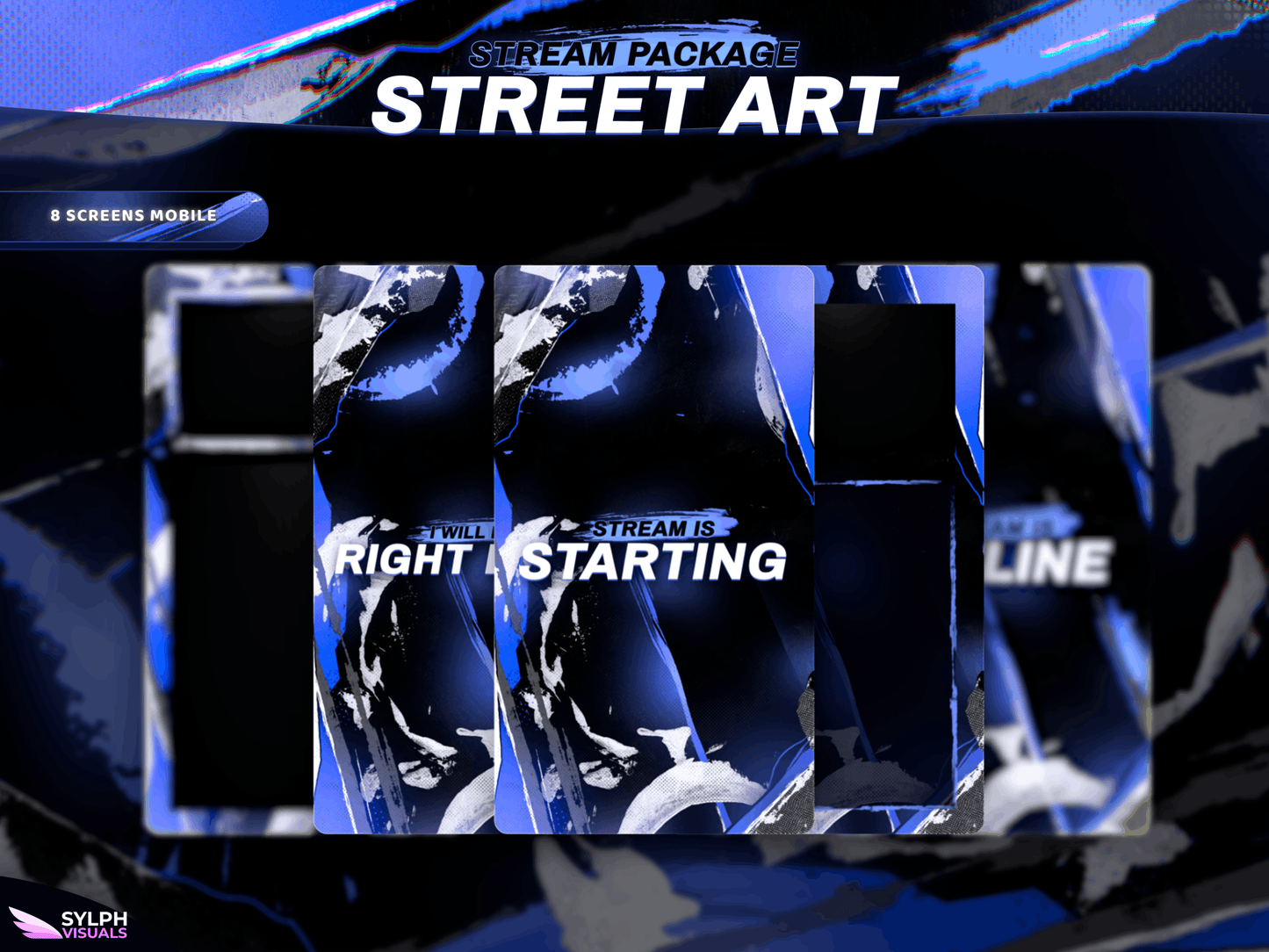 Street Art Vertical Overlays / TitkTok Friendly