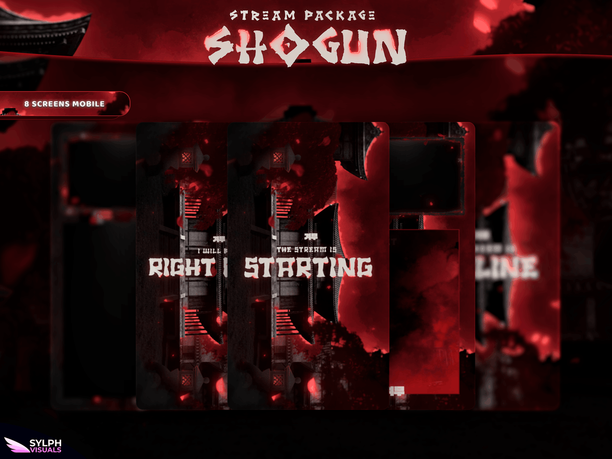 Shogun Vertical Overlays / TitkTok Friendly