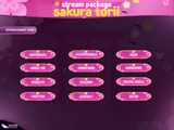 Sakura Torii Stream Overlay Package
