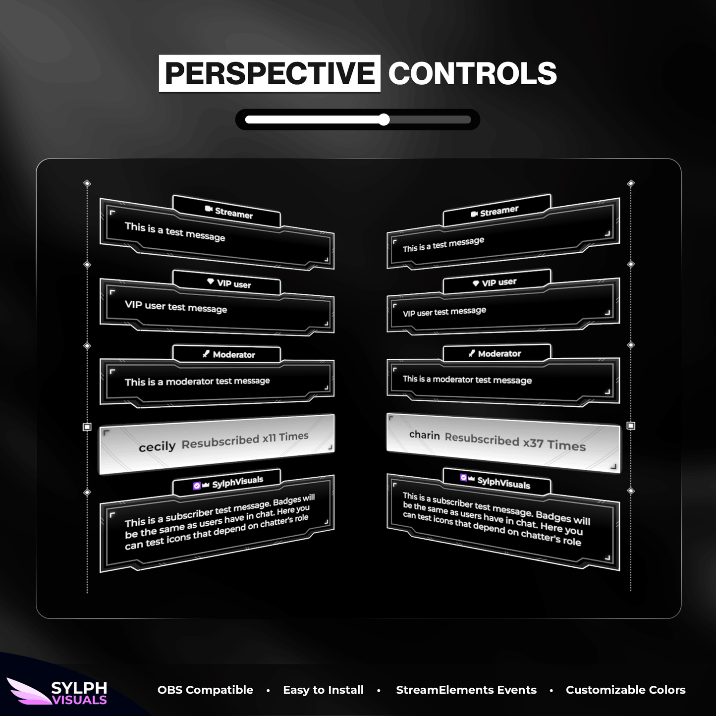 Dark Theme Chat Widget