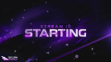 Purple Ink Stream Overlay Package