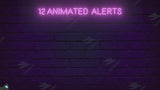 Retro Neon Alerts